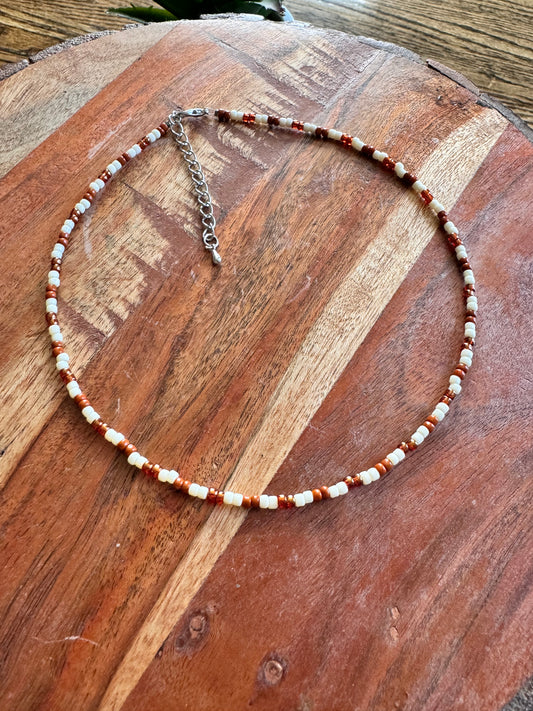 The Emory Seed Bead Necklace