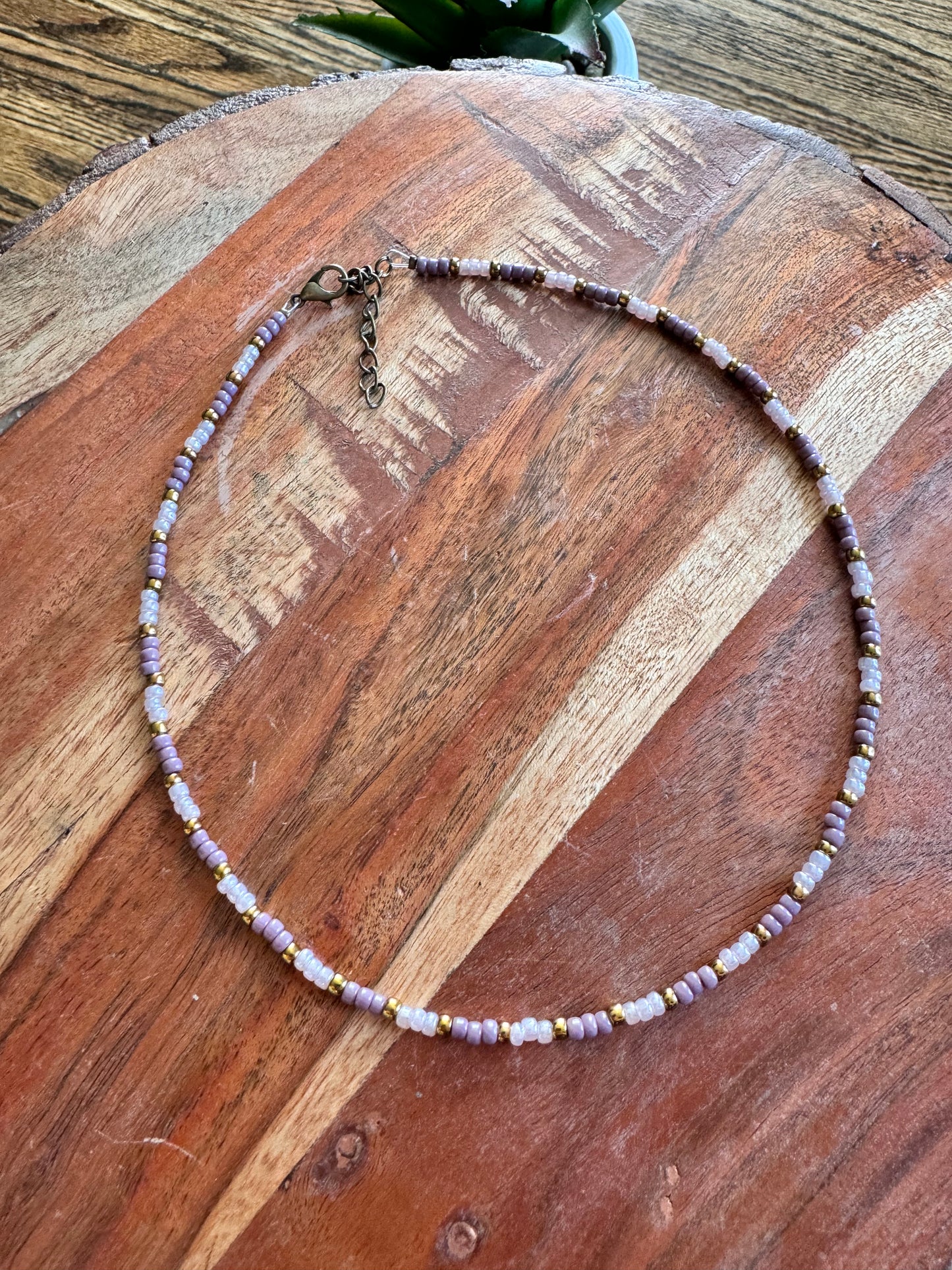 The Adelaide Seed Bead Choker