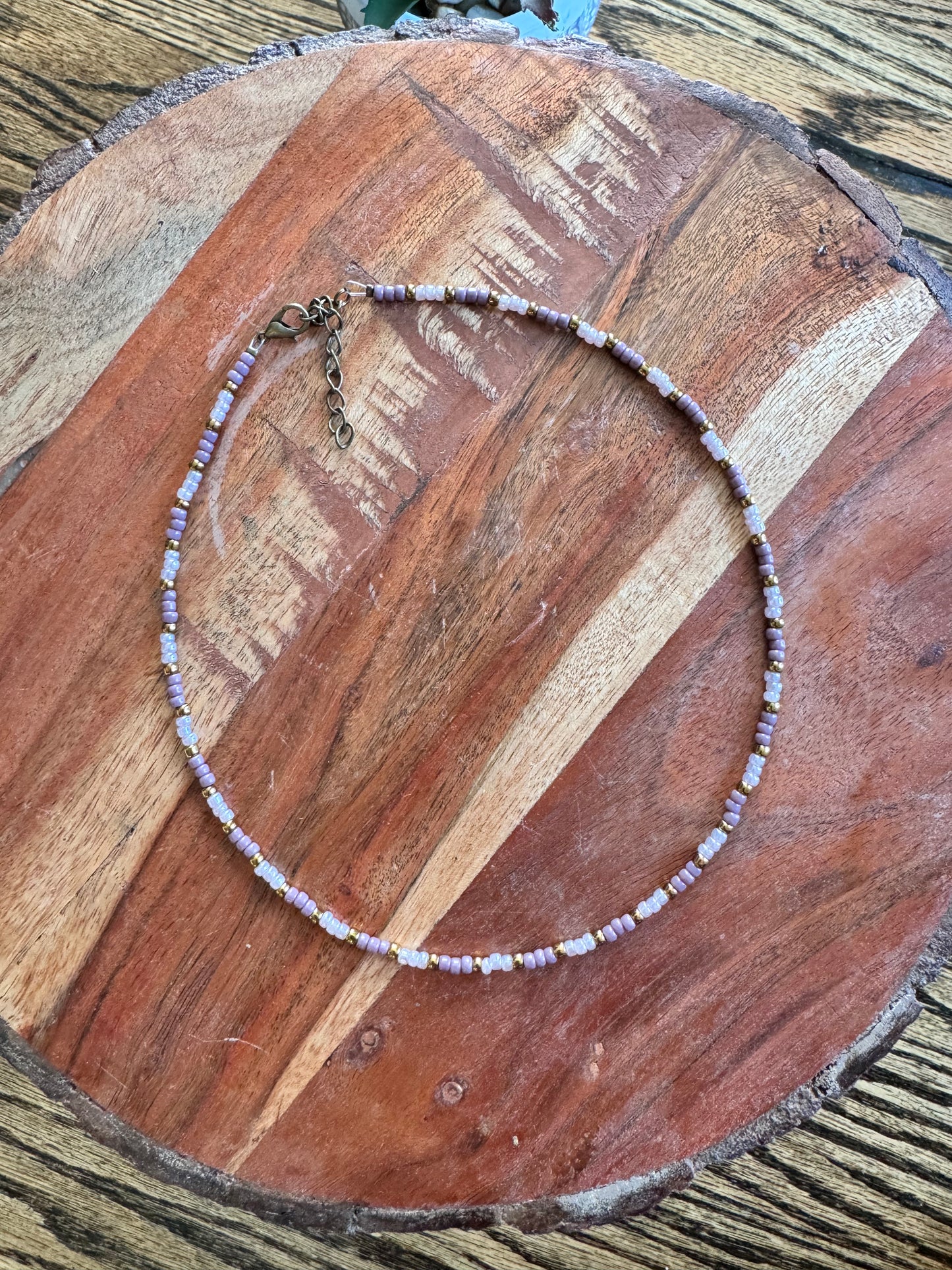 The Adelaide Seed Bead Choker