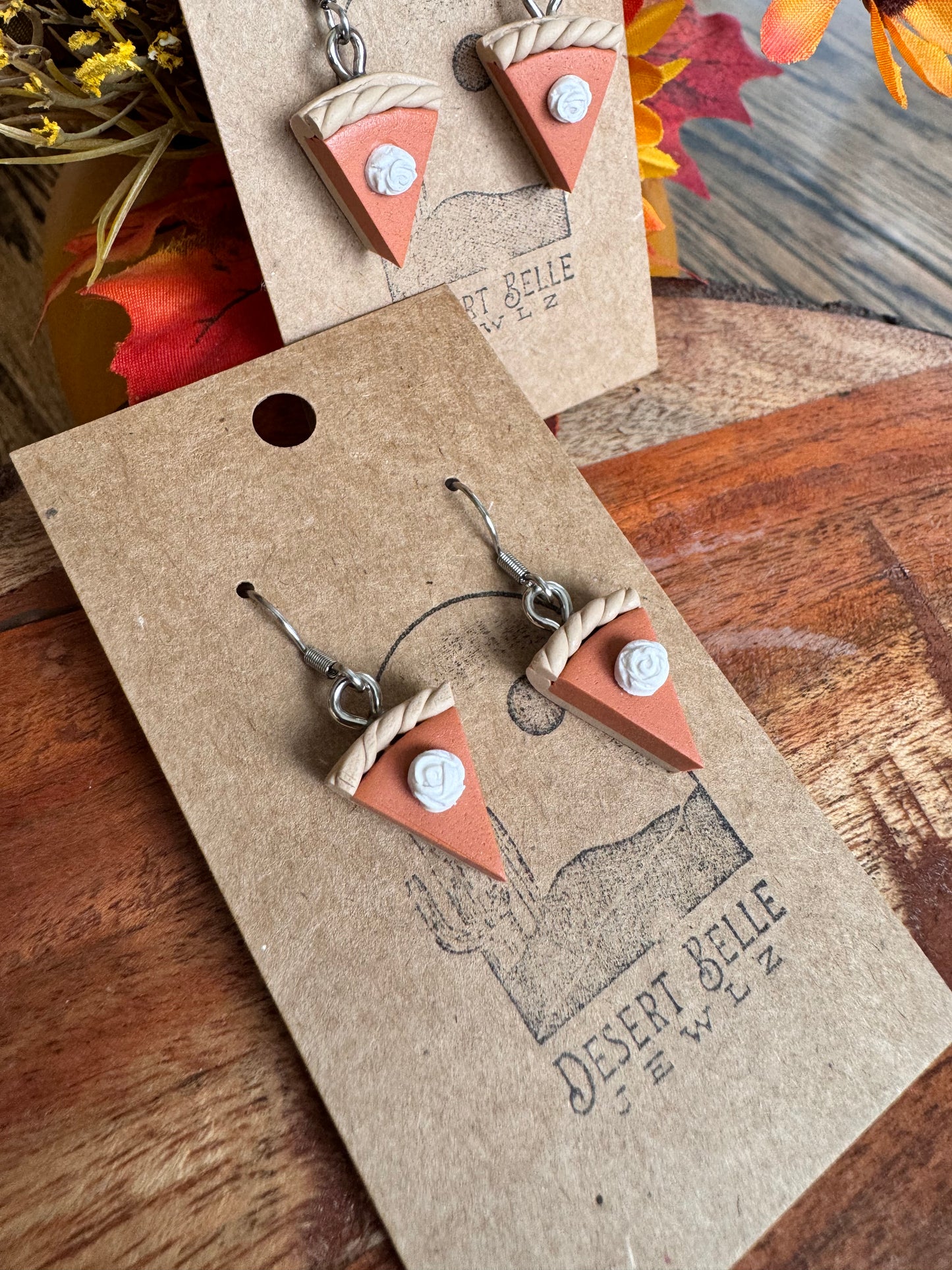 Pumpkin Pie Earrings