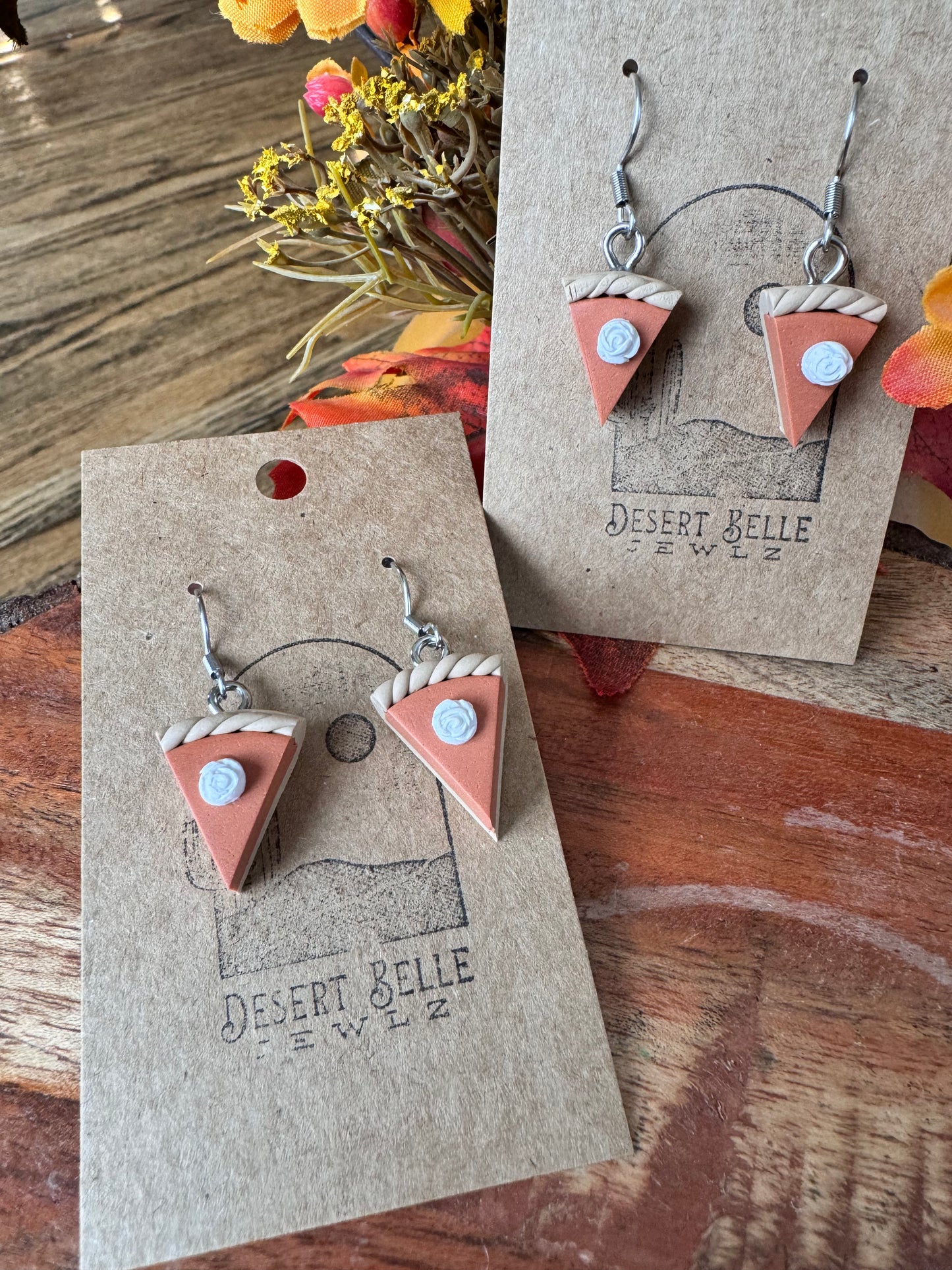 Pumpkin Pie Earrings