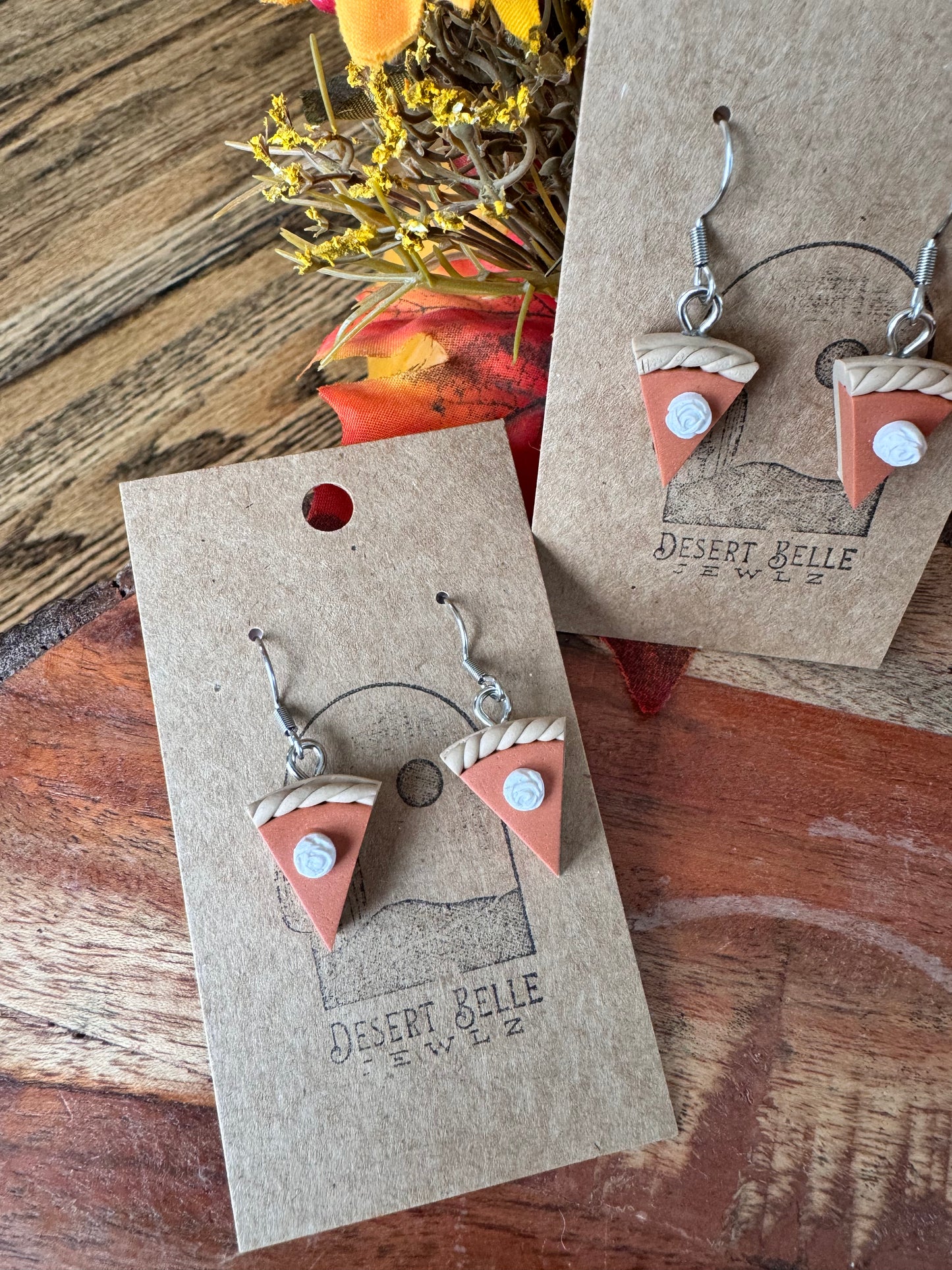 Pumpkin Pie Earrings