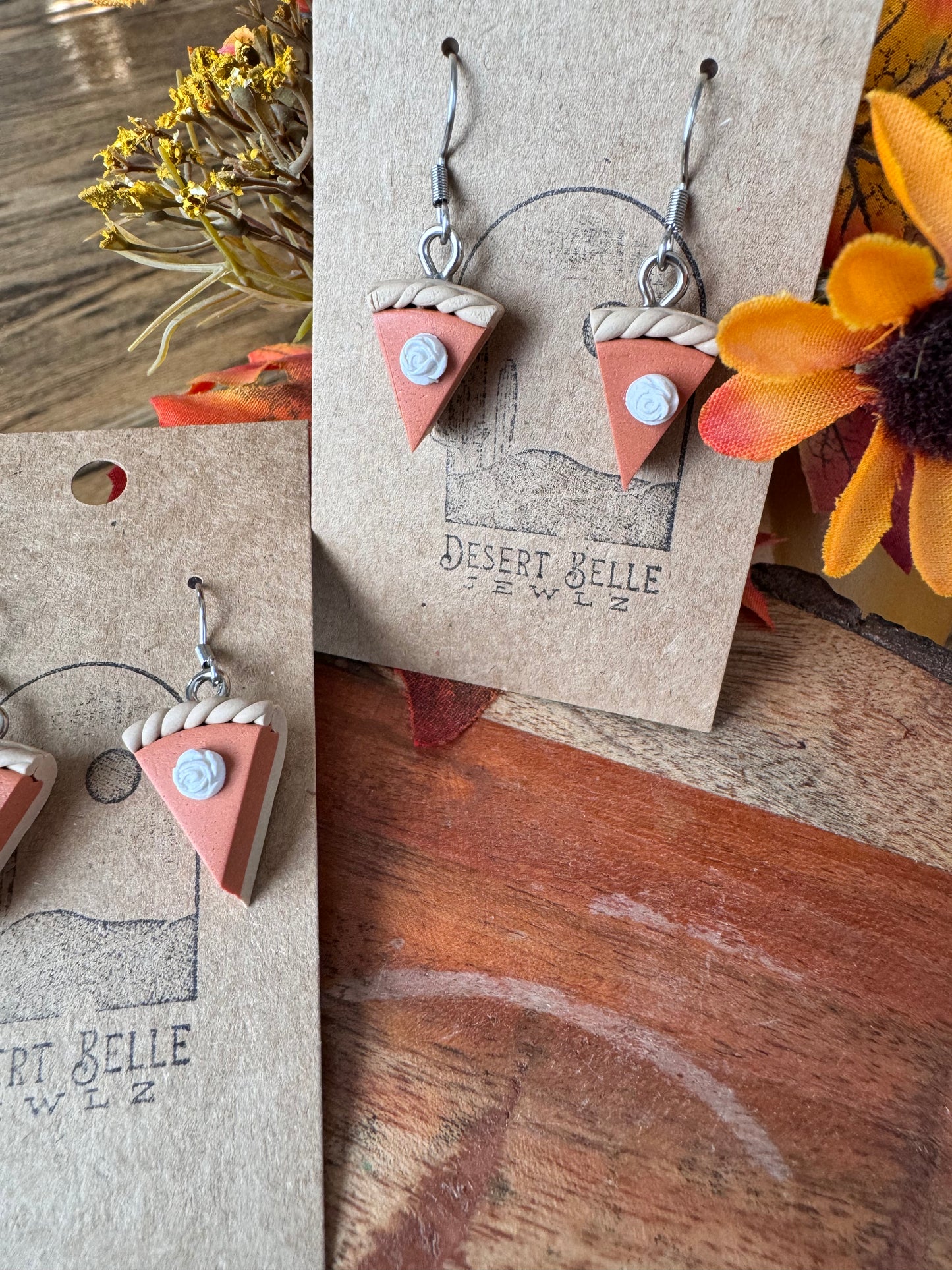 Pumpkin Pie Earrings