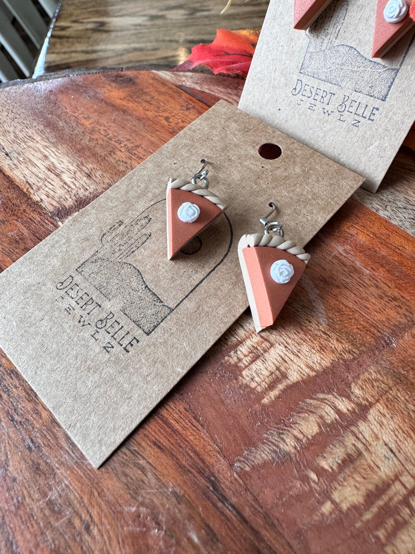 Pumpkin Pie Earrings