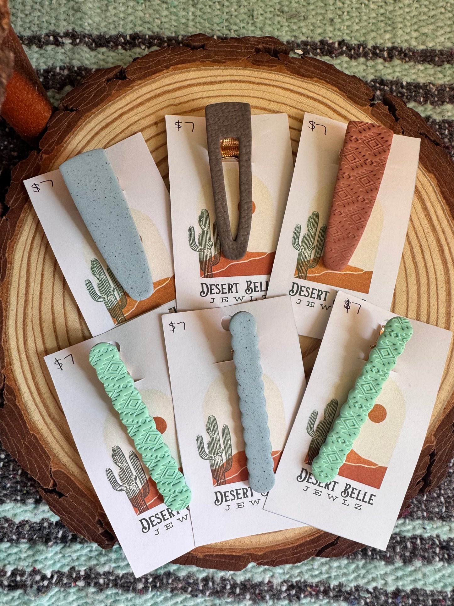 Clay Barrettes