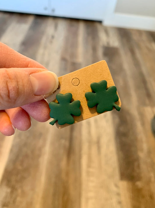 Shamrock Studs
